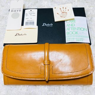 ダコタ(Dakota)のダコタ イタリアンレザー長財布 BELLE MAISON DAYS マスタード(財布)