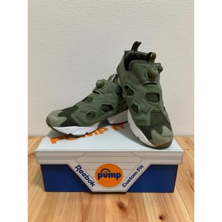 リーボック(Reebok)のINSTAPUMP FURY インスタ ポンプ フューリーgreen White(スニーカー)