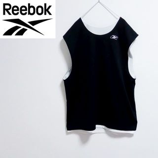 リーボック(Reebok)の美品　Reebok　リーボック　ノースリーブカットソー(Tシャツ/カットソー(半袖/袖なし))