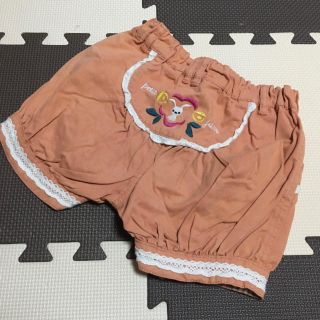 プチジャム(Petit jam)のプチジャム♡うさぎ刺繍ショートパンツ♡100(パンツ/スパッツ)