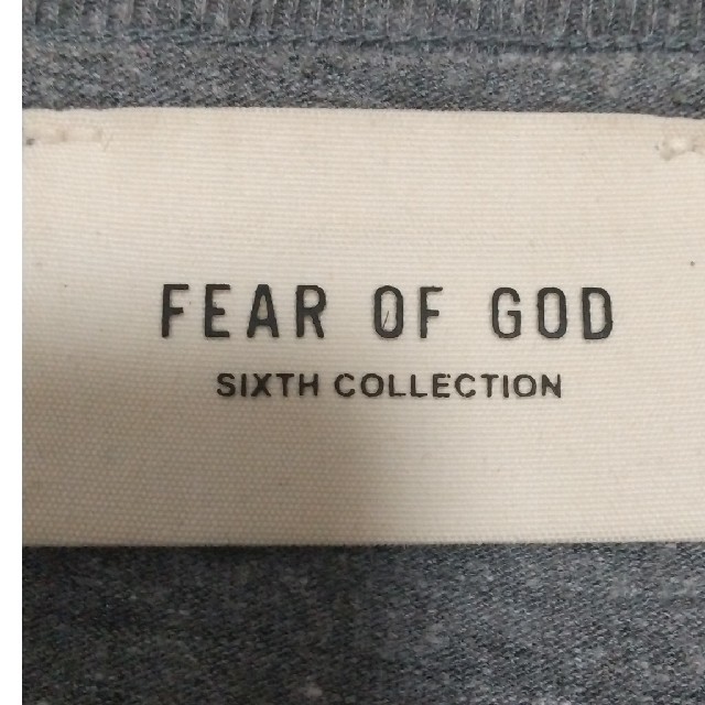 FEAR OF GOD(フィアオブゴッド)のfearofgod 6thcollection insideout ロゴt メンズのトップス(Tシャツ/カットソー(半袖/袖なし))の商品写真