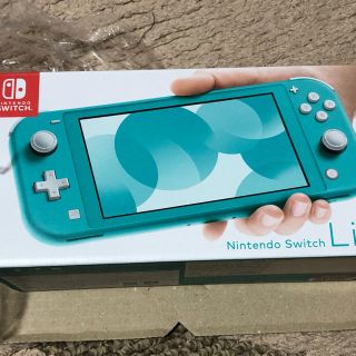 ニンテンドースイッチ(Nintendo Switch)の任天堂スイッチ　ライト　nintendo  switch ターコイズ(家庭用ゲーム機本体)