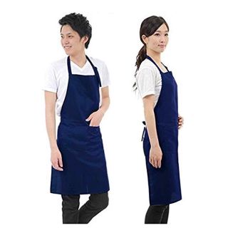 未使用新品 エプロン 男女兼用 大きめ 防水(お食事エプロン)