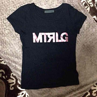 マテリアルガール(MaterialGirl)のMATERIAL GIRL☆ロゴラメＴ☆(Tシャツ(半袖/袖なし))