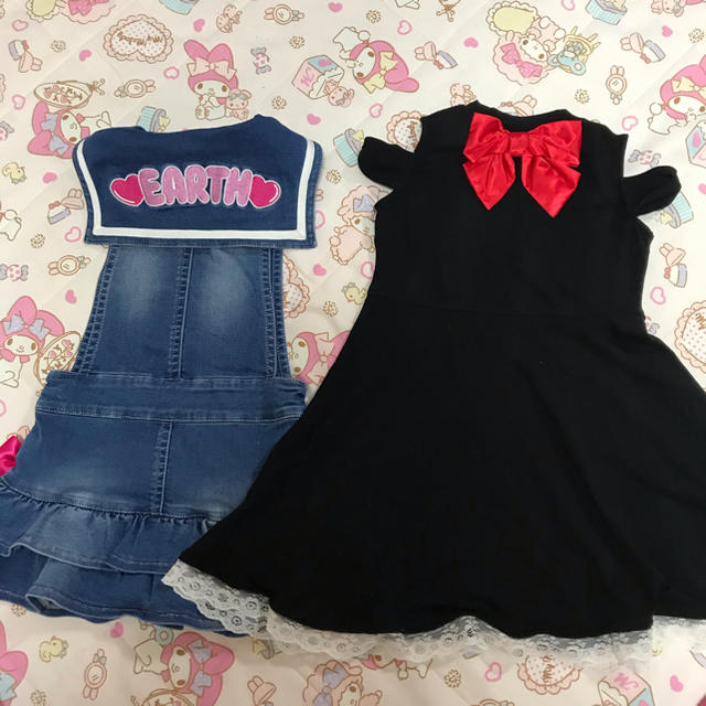 EARTHMAGIC(アースマジック)のアースマジック 6点 110.120 キッズ/ベビー/マタニティのキッズ服女の子用(90cm~)(ワンピース)の商品写真