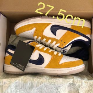 ナイキ(NIKE)のnike dunk sb low レーサーオレンジ　(スニーカー)