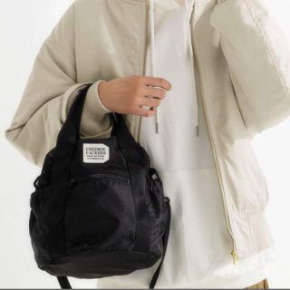 ユナイテッドアローズグリーンレーベルリラクシング(UNITED ARROWS green label relaxing)の値下げ　フレドリックパッカーズ　fredrik packers巾着2wayバッグ(ショルダーバッグ)