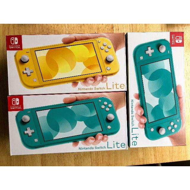 希少!!】 Nintendo Switch lite ターコイズ&イエロー3台セット
