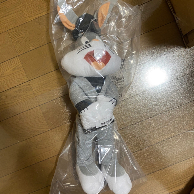 Kith x Looney Tunes Bugs Plush - Grey