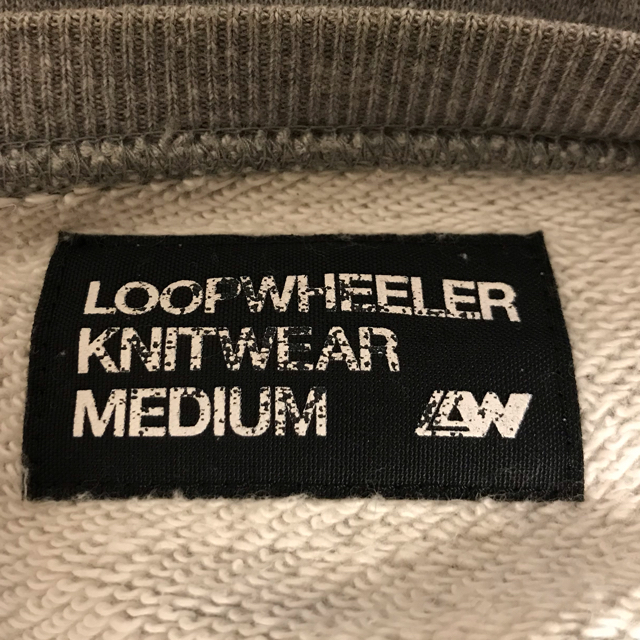 LOOPWHEELER × PORTER クルーネックスウェット M