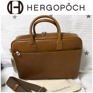 エルゴポック(HERGOPOCH)の★送料無料★ HERGOPOCH エルゴポック ブリーフケース 2way  本革(ビジネスバッグ)