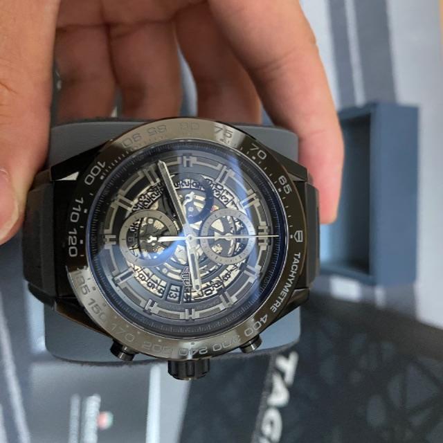 TAG Heuer(タグホイヤー)のタグホイヤーカレラ01  メンズの時計(腕時計(アナログ))の商品写真