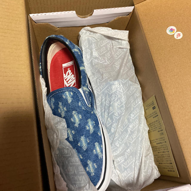 supreme vans 26cm スリッポンスニーカー