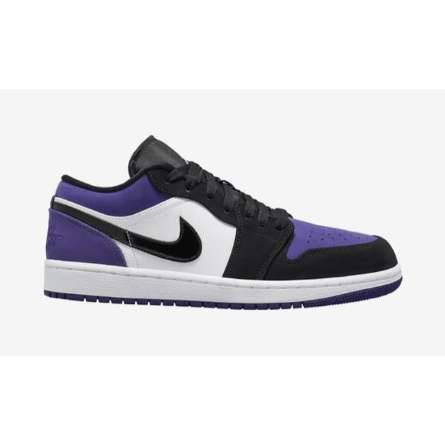 AIR JORDAN 1 LOW court purple