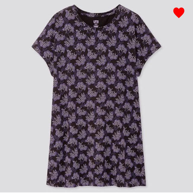 UNIQLO(ユニクロ)のユニクロ アナスイ チュニック Tシャツ S レディースのトップス(チュニック)の商品写真