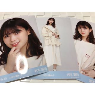 ノギザカフォーティーシックス(乃木坂46)の乃木坂46 生写真　エクリュ　岩本蓮加　コンプ　ヨリ　チュウ　ヒキ(アイドルグッズ)