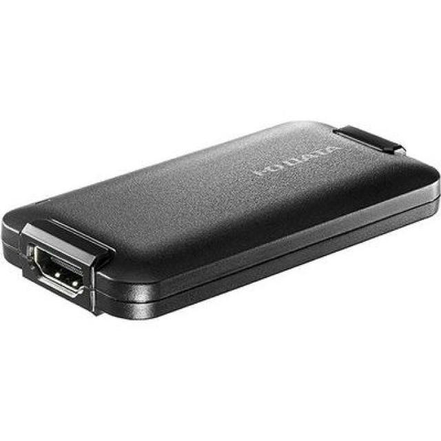 IODATA(アイオーデータ)のI-O DATA GV-HUVC HDMI→USB変換アダプター スマホ/家電/カメラのPC/タブレット(PC周辺機器)の商品写真