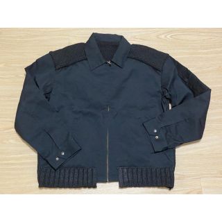 アンダーカバー(UNDERCOVER)のUNDERCOVER 20SS ニット切替ブルゾン サイズ3(ブルゾン)