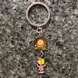 ピーナッツ(PEANUTS)のスヌーピー　サリー　チャーリーブラウンカフェ　キーホルダー(キーホルダー)