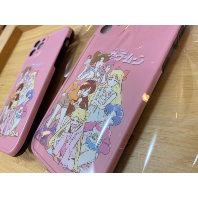 セーラームーン☆レトロ風スマホケース【iPhone11】 スマホ/家電/カメラのスマホアクセサリー(iPhoneケース)の商品写真