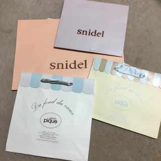 スナイデル(SNIDEL)のsnidelなどショッパーセット(その他)