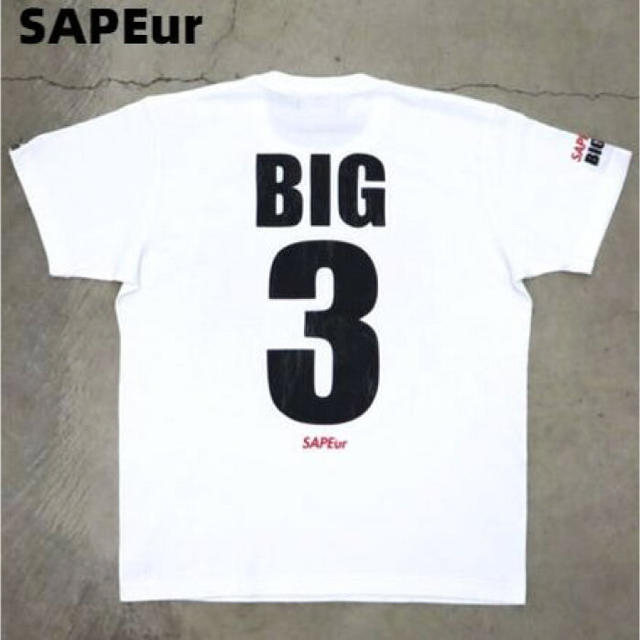 SAPEur BIG3 ClassicVintage ホワイトサプール  メンズのトップス(Tシャツ/カットソー(半袖/袖なし))の商品写真