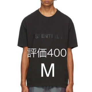 フィアオブゴッド(FEAR OF GOD)のFOG essentials 2020SS Tシャツ　Mサイズ　黒(Tシャツ/カットソー(半袖/袖なし))