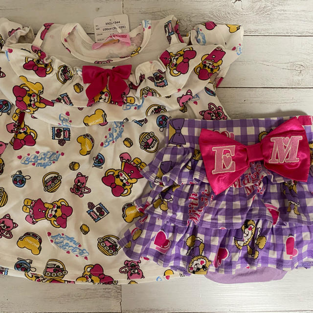 EARTHMAGIC(アースマジック)のアースマジックセット キッズ/ベビー/マタニティのキッズ服女の子用(90cm~)(Tシャツ/カットソー)の商品写真