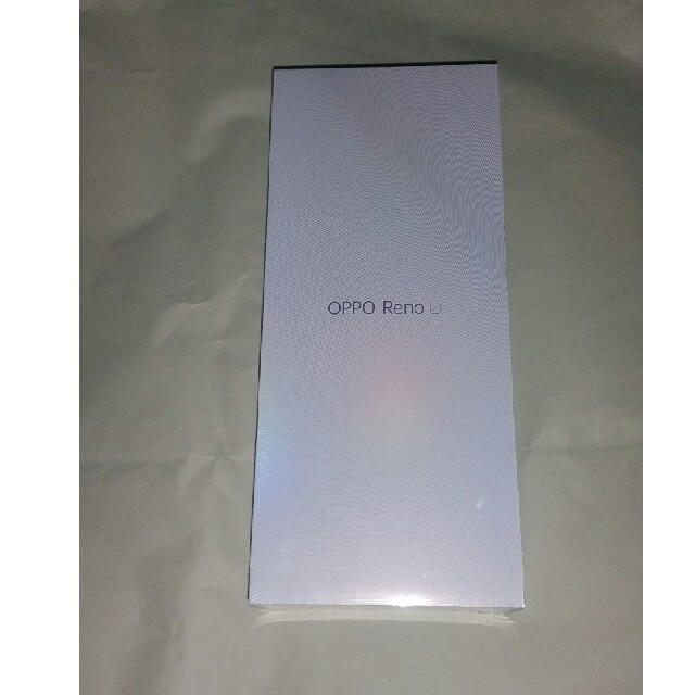 新品未開封　oppo reno A 128GB blue