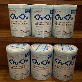 ワコウドウ(和光堂)の和光堂　ぐんぐん 【830ml】６缶セット(乳液/ミルク)