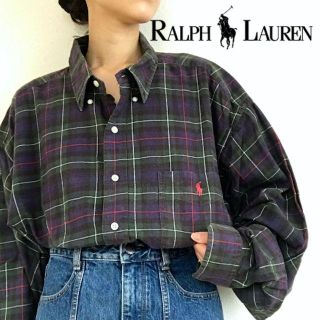 ラルフローレン(Ralph Lauren)のラルフローレン RALPH LAUREN シャツ 90s タータン チェック(シャツ)