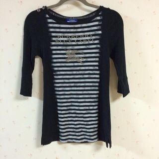 バーバリー(BURBERRY)のバーバリーブルーレーベル 7分袖Tシャツ(Tシャツ(長袖/七分))