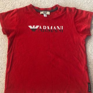 アルマーニ ジュニア(ARMANI JUNIOR)のアルマーニ ベビー　Tシャツ　24m 90cm(Tシャツ/カットソー)