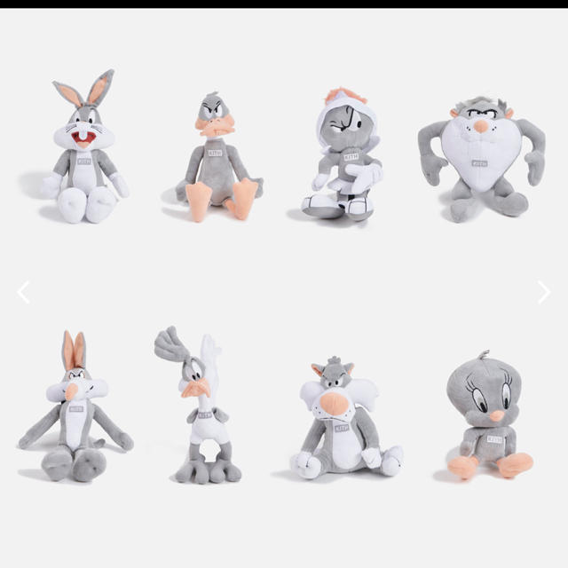 KITH X LOONEY TUNES 8 PACK PLUSH SET 1