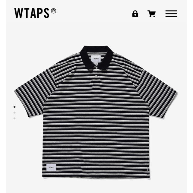 W)taps(ダブルタップス)の20SS WTAPS VASQUE POLO SS 02 / BLACK XL メンズのトップス(ポロシャツ)の商品写真