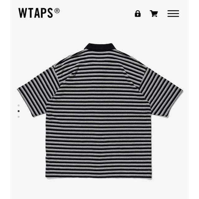 W)taps(ダブルタップス)の20SS WTAPS VASQUE POLO SS 02 / BLACK XL メンズのトップス(ポロシャツ)の商品写真