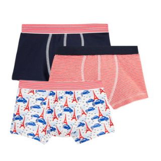 プチバトー(PETIT BATEAU)のPETITBATEAU プチバトー　ボクサーパンツ3枚組　10ans/140cm(下着)