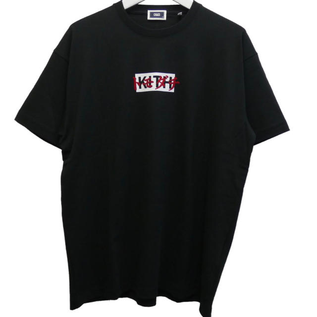 KITH TOKYO 限定BOXロゴTシャツ 黒Ｌ