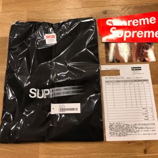 シュプリーム(Supreme)のsupreme Motion Logo Tee モーション black(Tシャツ/カットソー(半袖/袖なし))