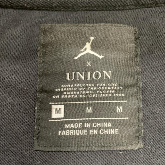 NIKE(ナイキ)のUNION JORDAN TEE ［M］ メンズのトップス(Tシャツ/カットソー(半袖/袖なし))の商品写真