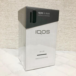 アイコス(IQOS)のiQOS3 DUO ベルベットグレー　新品　未登録(タバコグッズ)