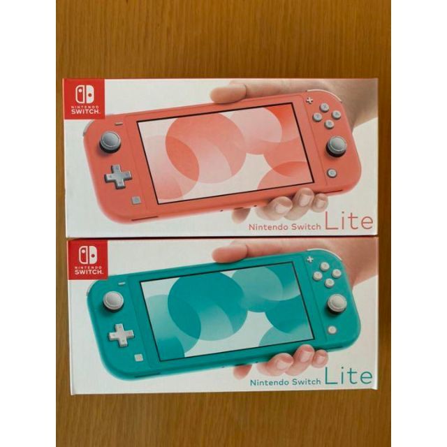 任天堂 - 【2台セット】Nintendo Switch Lite ターコイズ コーラル