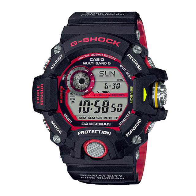 G-SHOCK GW-9400NFST-1AJR 緊急消防援助隊 コラボ