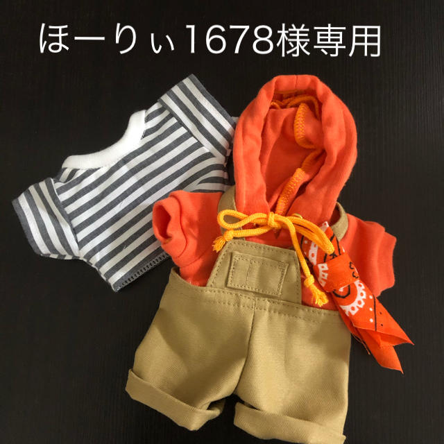 Kis-My-Ft2(キスマイフットツー)のキスマイベア衣装　キスどき風３点セット　オレンジ エンタメ/ホビーのタレントグッズ(アイドルグッズ)の商品写真