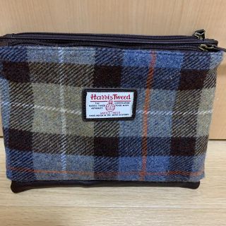 ハリスツイード(Harris Tweed)のハリスツイード　2wayバッグ　ポーチ(ショルダーバッグ)