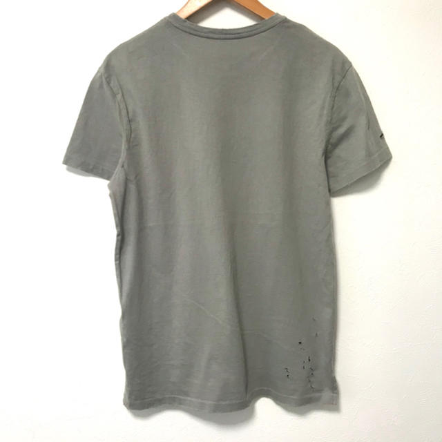 All Saints(オールセインツ)の定9000円　ALLSAINTS オールセインツ　ダメージ加工半袖TシャツS  メンズのトップス(Tシャツ/カットソー(半袖/袖なし))の商品写真