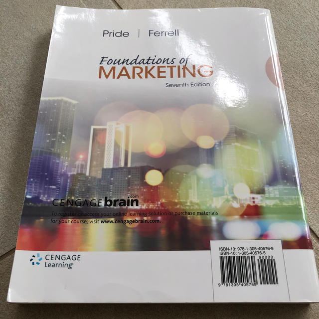 Foundations of Marketing