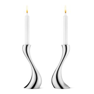 ジョージジェンセン(Georg Jensen)のGeorg Jensenキャンドルホルダー☆美品☆COBRA Mサイズ2本セット(その他)