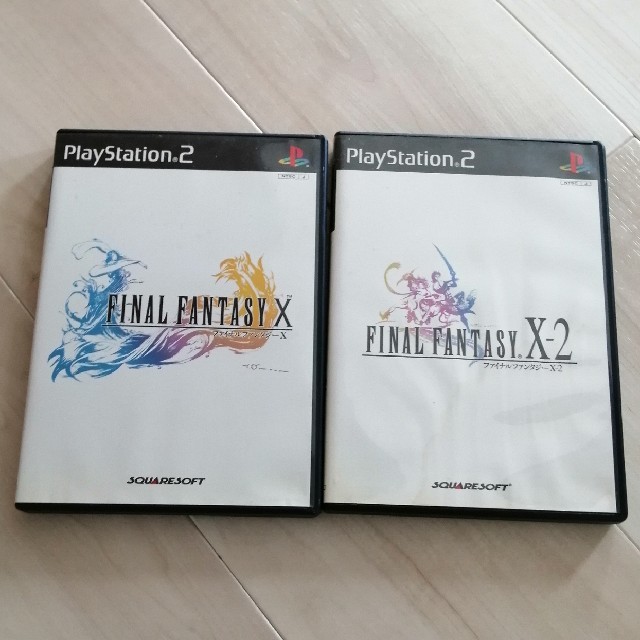 PlayStation2(プレイステーション2)のPS2 FFⅩ、Ⅹ-2 セット エンタメ/ホビーのゲームソフト/ゲーム機本体(家庭用ゲームソフト)の商品写真