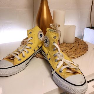 コンバース(CONVERSE)の★コンバース　リボン付きハイカット★(スニーカー)